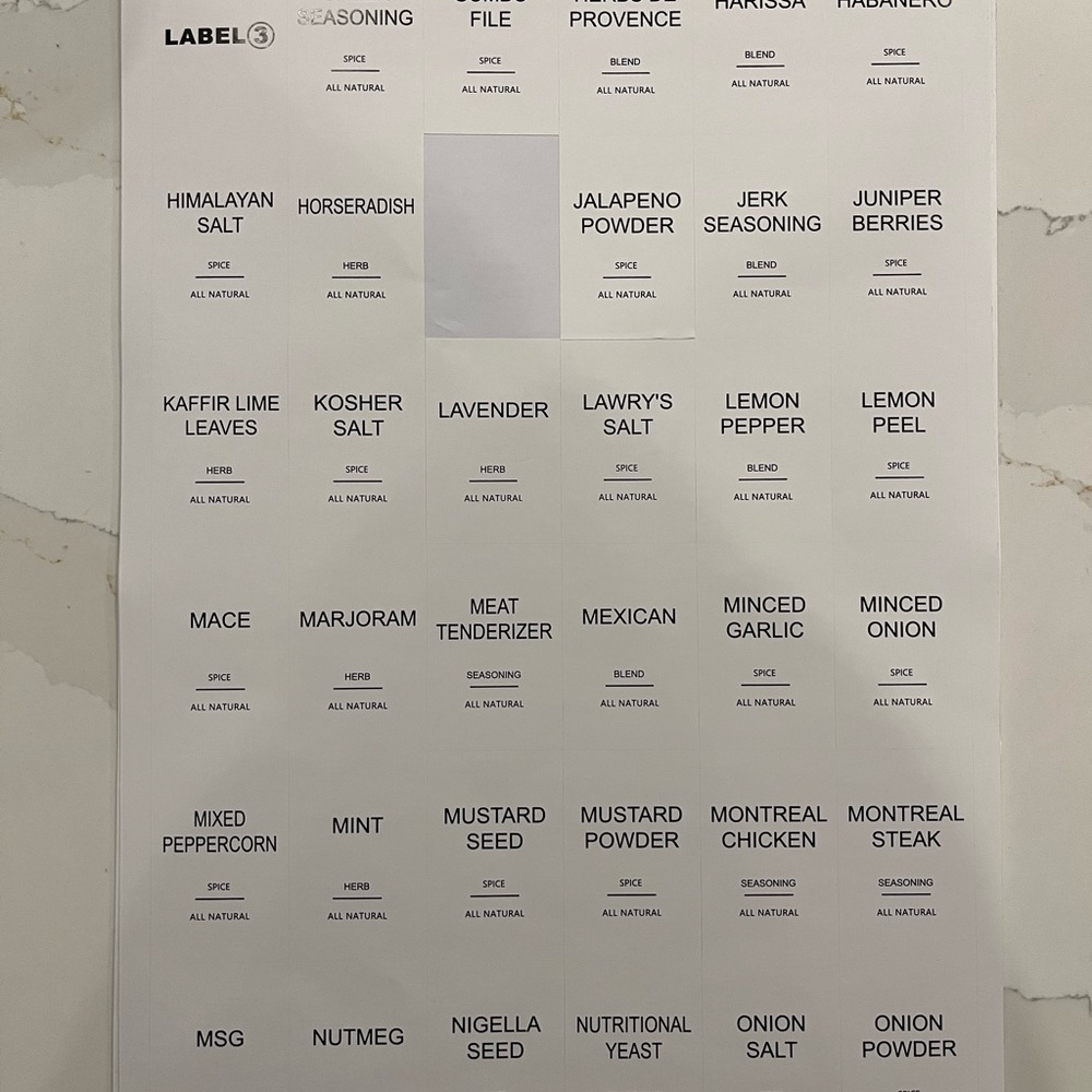 Labels - Picture 9 of 10